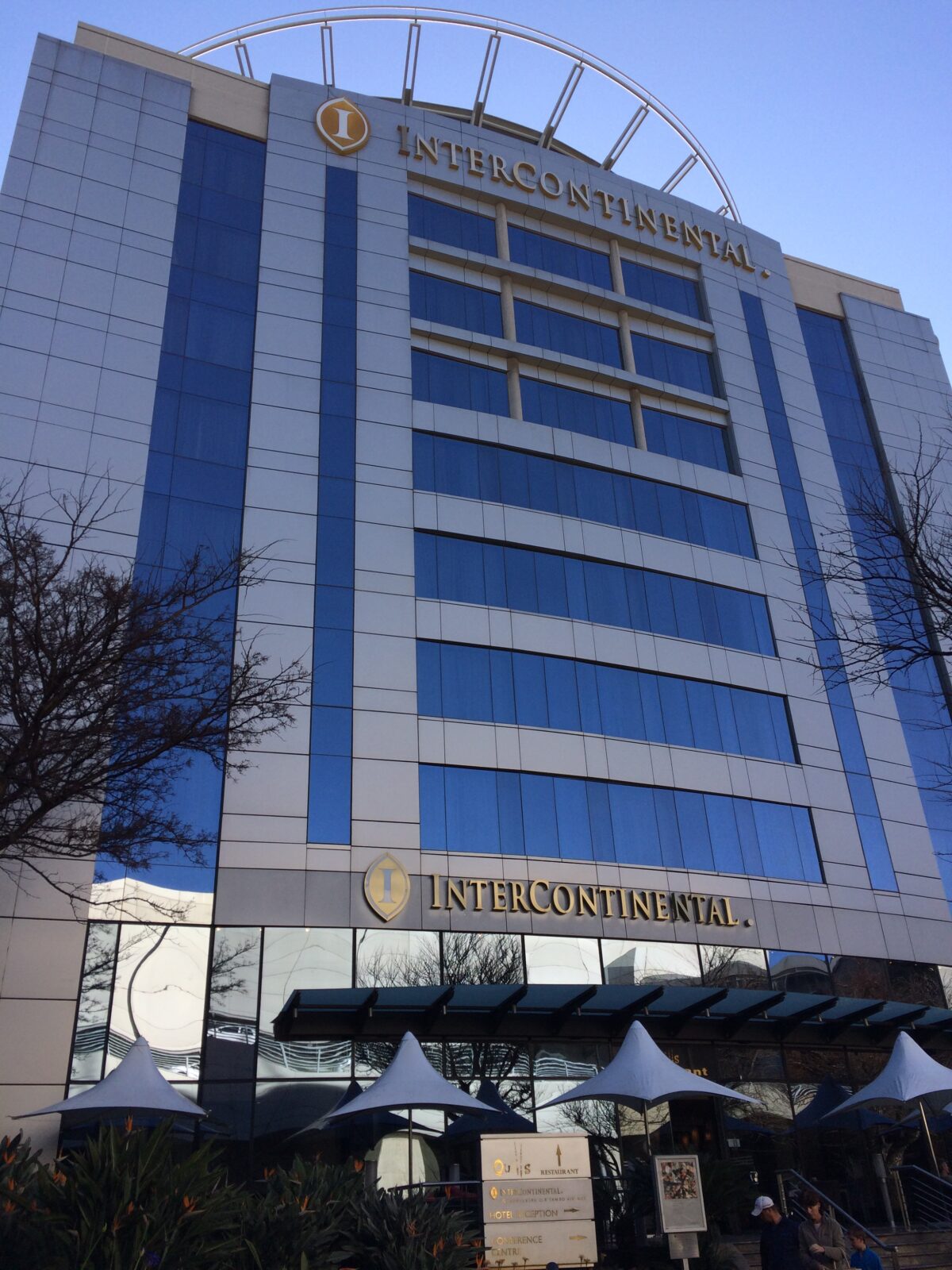 Intercontinental airport hotel joburg