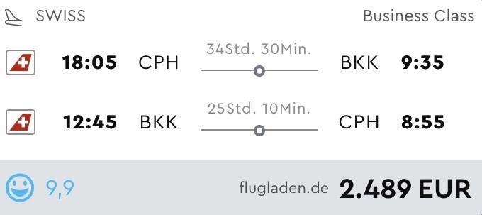 Jetzt auch günstige Lufthansa und Swiss Business Class Tickets unter 1.000 Euro verfügbar