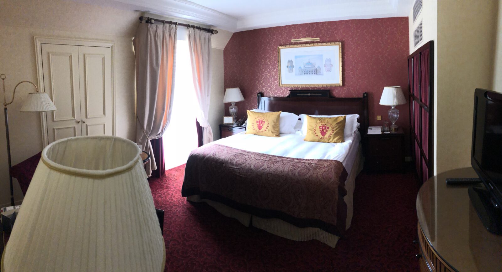 Zimmer im Intercontinental Hotel Paris