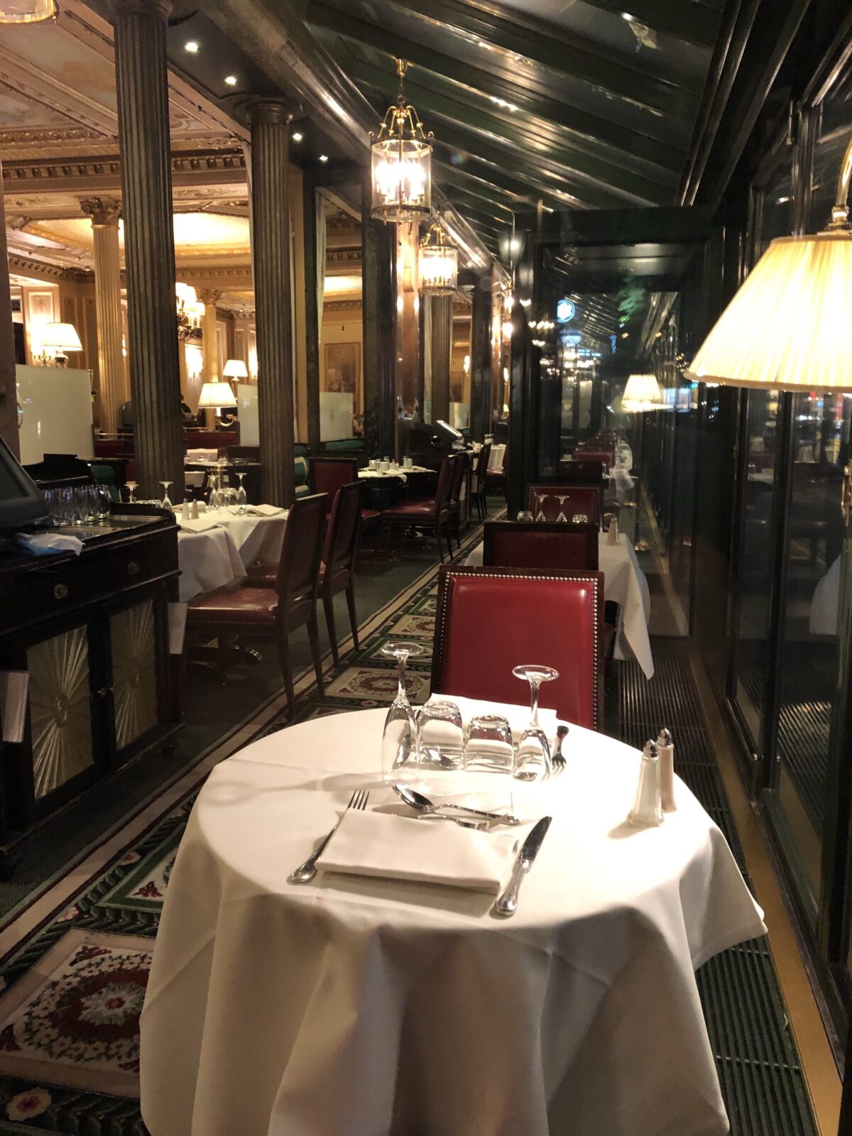 Restaurant im Intercontinental Hotel Paris