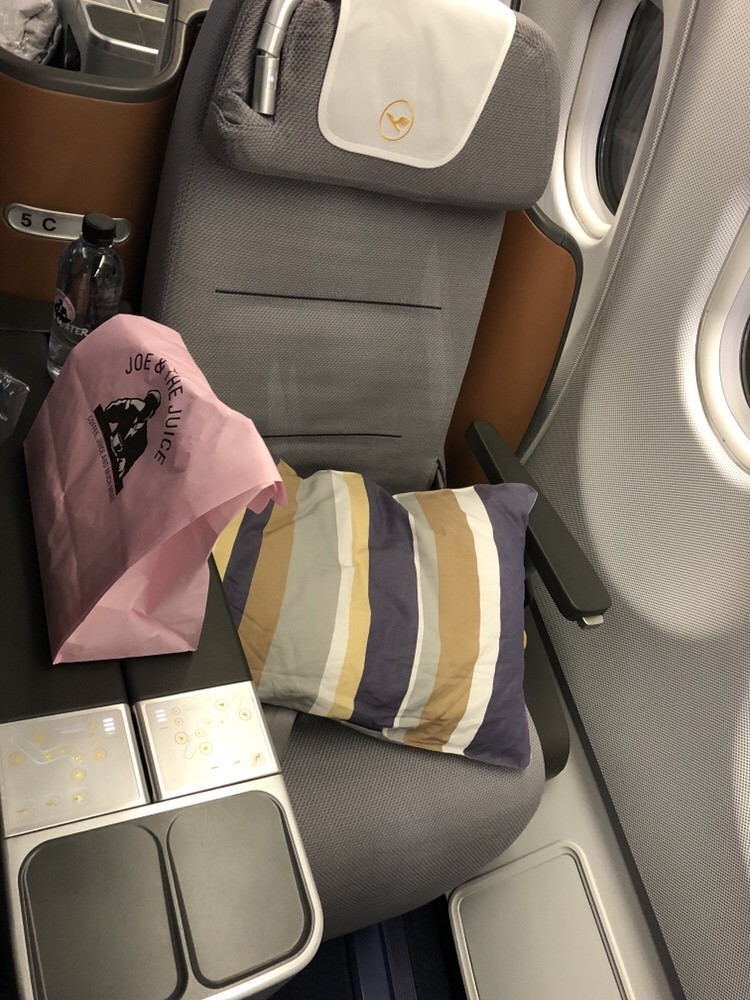 Review der Lufthansa Business Class