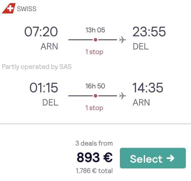 Swiss Business Class ab 893 Euro nach Asien