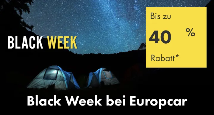 Europcar Black Days Sale