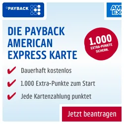 Kostenlose Amex Payback Kreditkarte + hoher Willkommensbonus *vorbei*