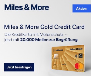 Miles & More Gold Kreditkarte