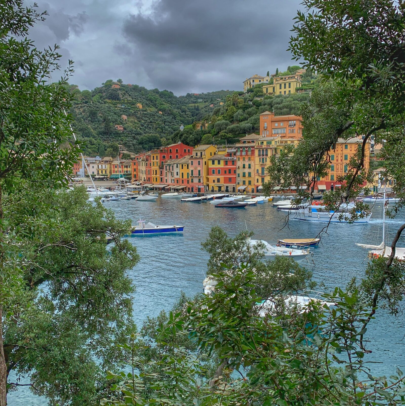 Hoch über Portofino