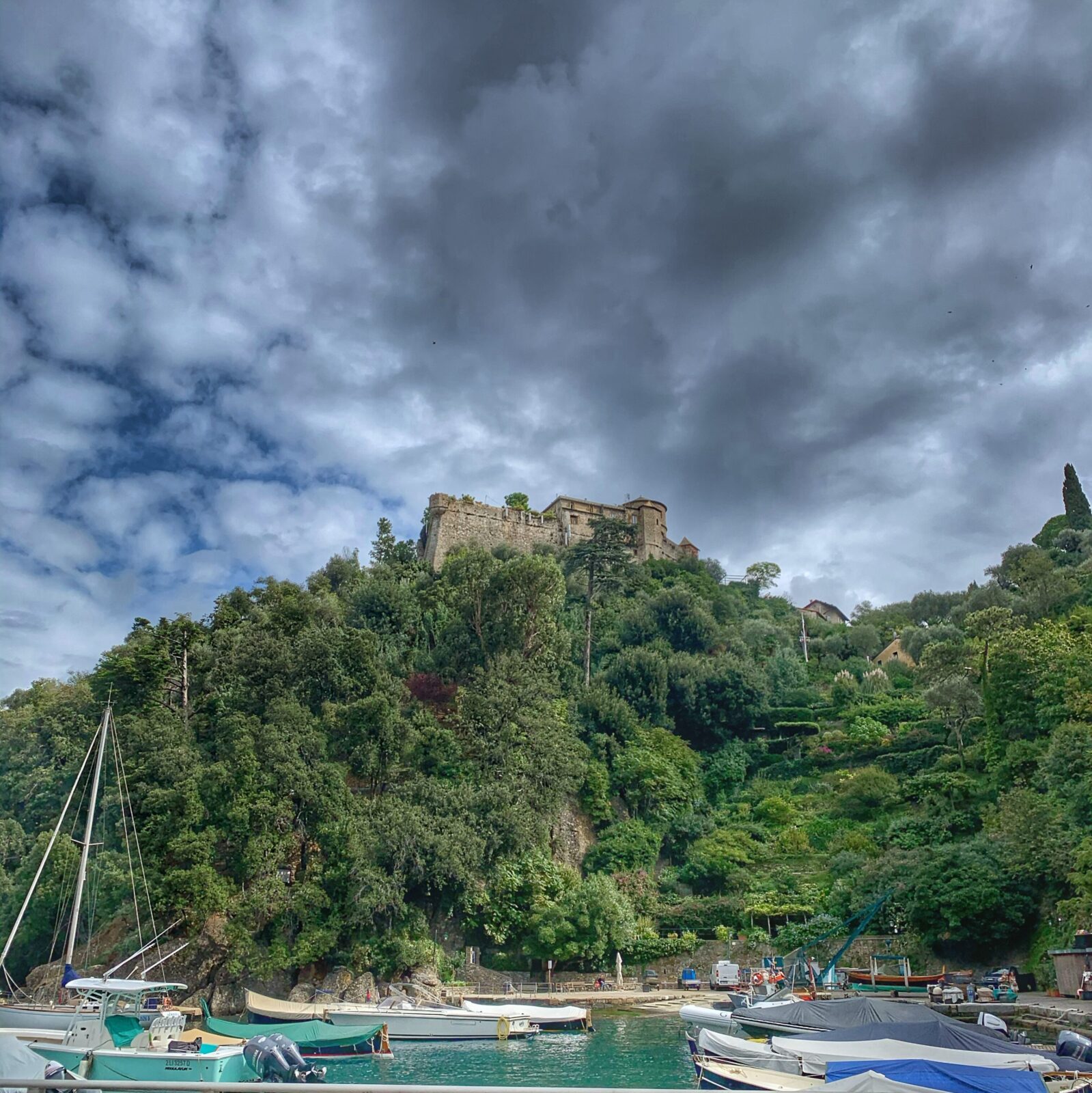 Castello über Portofino