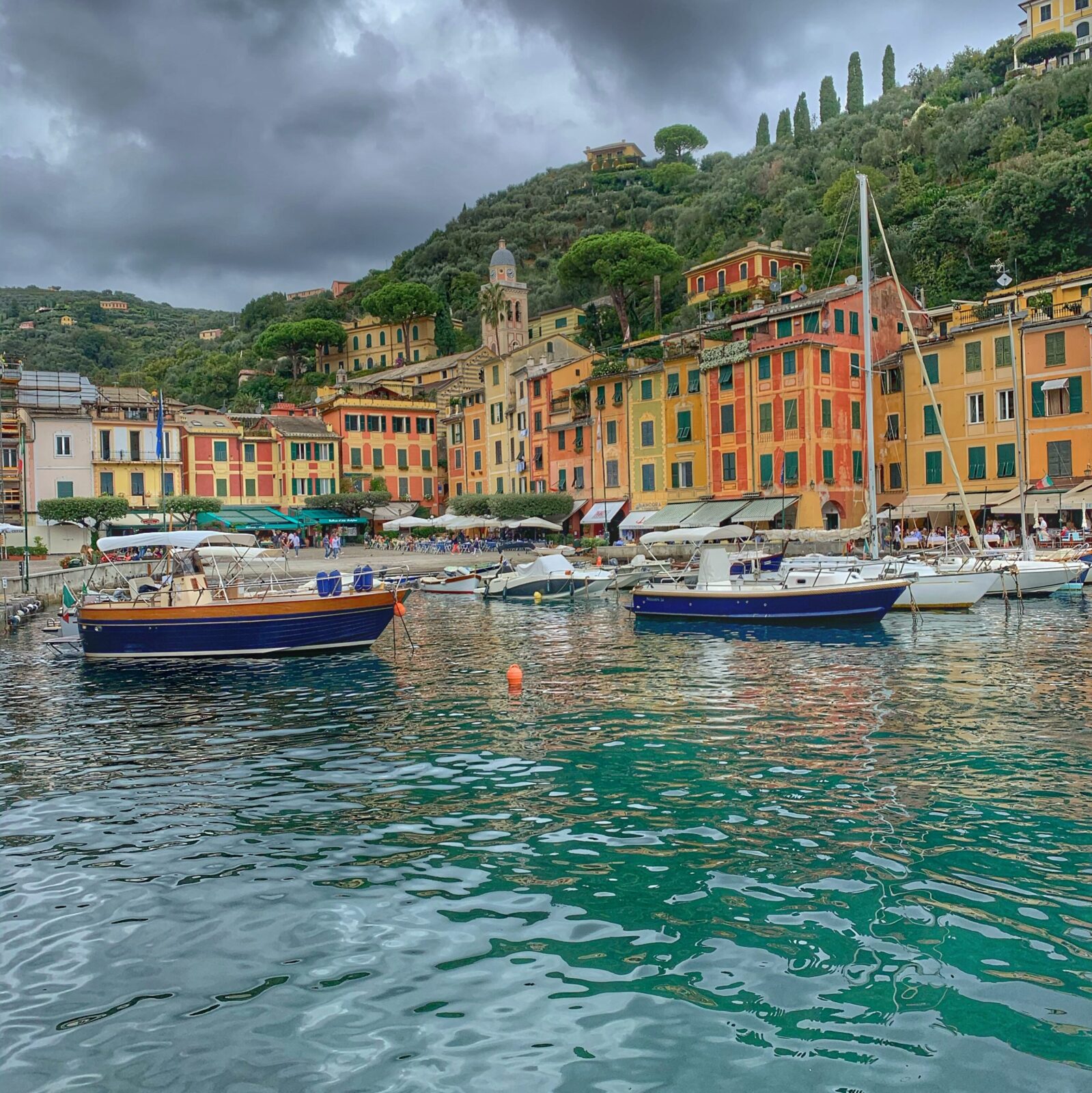 Farbenprächtige Häuser in Portofino