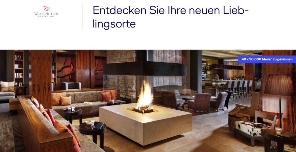 WorldHotels Collection Gewinnspiel