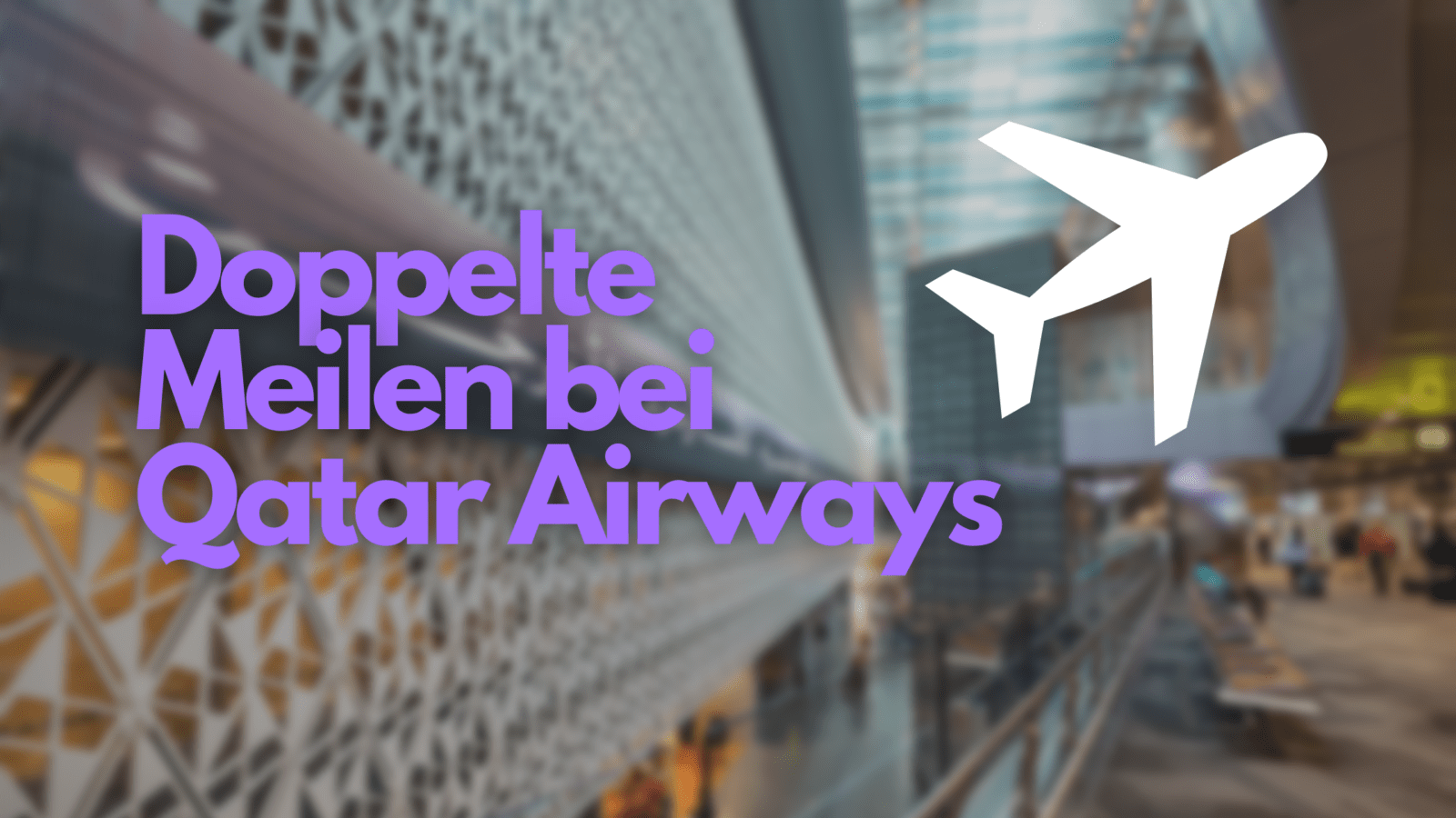 Doppelte Meilen bei Qatar Airways