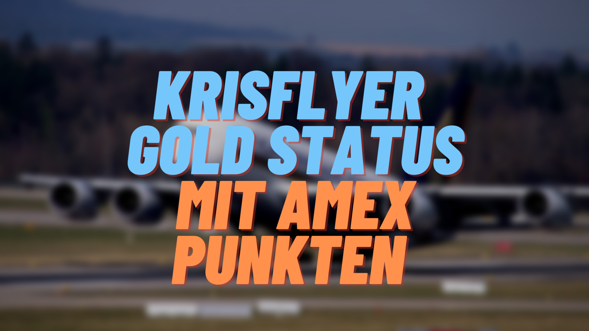 KrisFlyer Star Alliance Gold Status mit Amex Punkten KrisFlyer Star Alliance Gold Status mit Amex Punkten