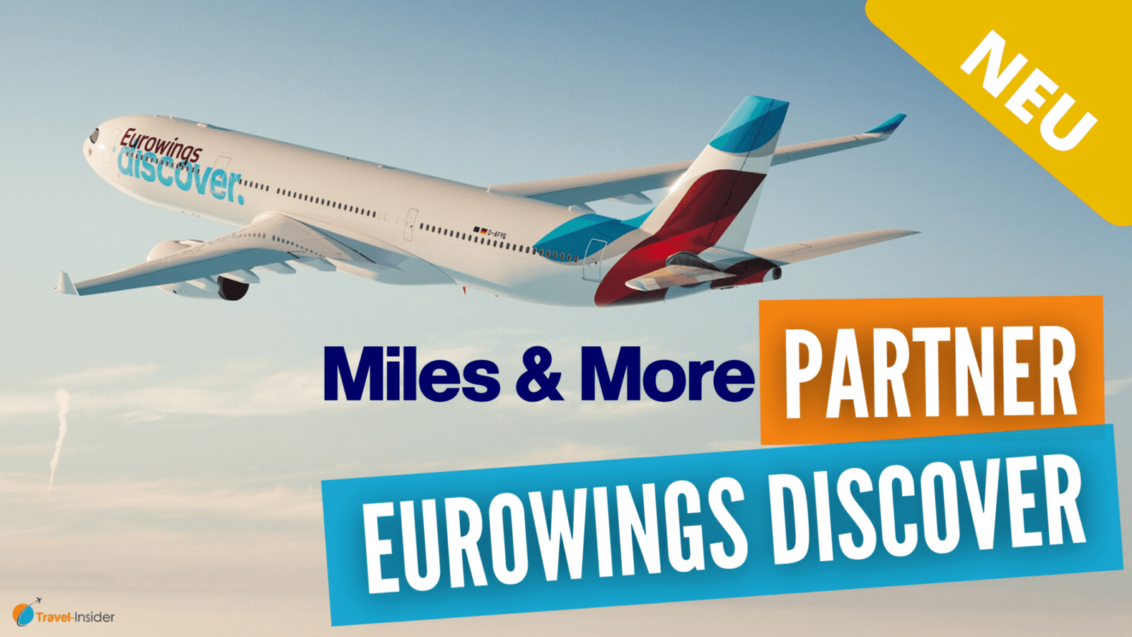 Neue Airline Eurowings Discover wird Miles & More Partner