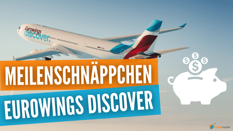 Eurowings Discover Business Class Prämienflüge als Meilenschnäppchen mit bis zu 85% Ersparnis