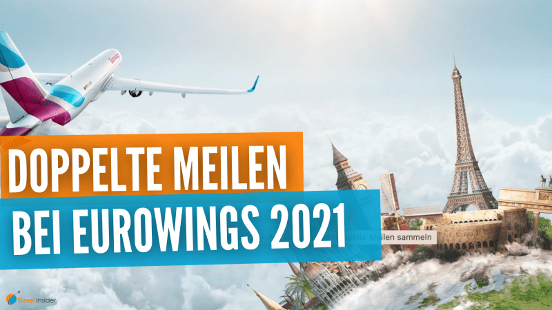Doppelte Prämienmeilen bei Eurowings bis Ende 2021