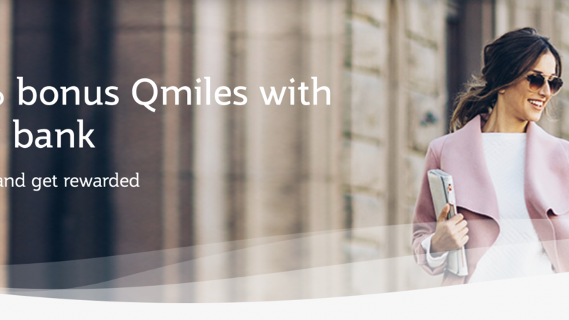 20% Bonus für Qatar Airways Qmiles Meilen-Transfer