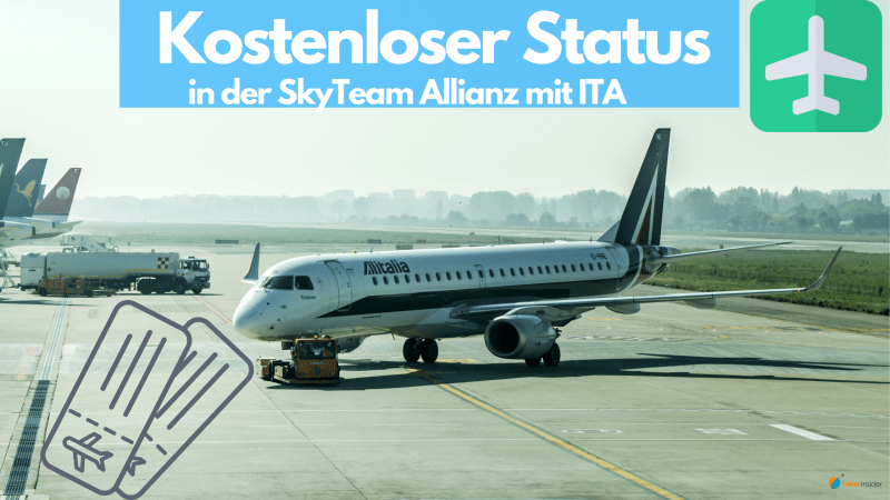 Kostenloser Status in der SkyTeam Allianz dank ITA Airways