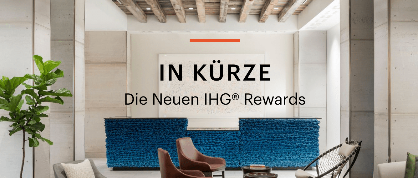 Änderung im IHG Rewards Club Bonusprogramm angekündigt