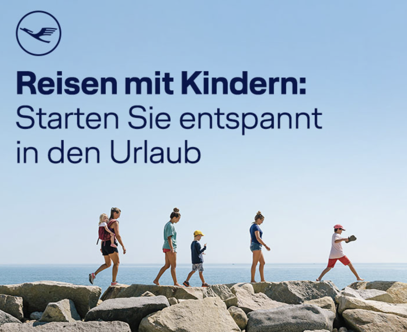 Freiflüge bei Lufthansa für Kinder
