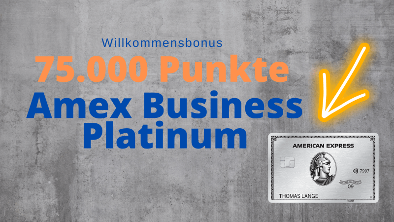 Aktion: Bis zu 75.000 Punkte für Amex Business Kreditkarten [verlängert]
