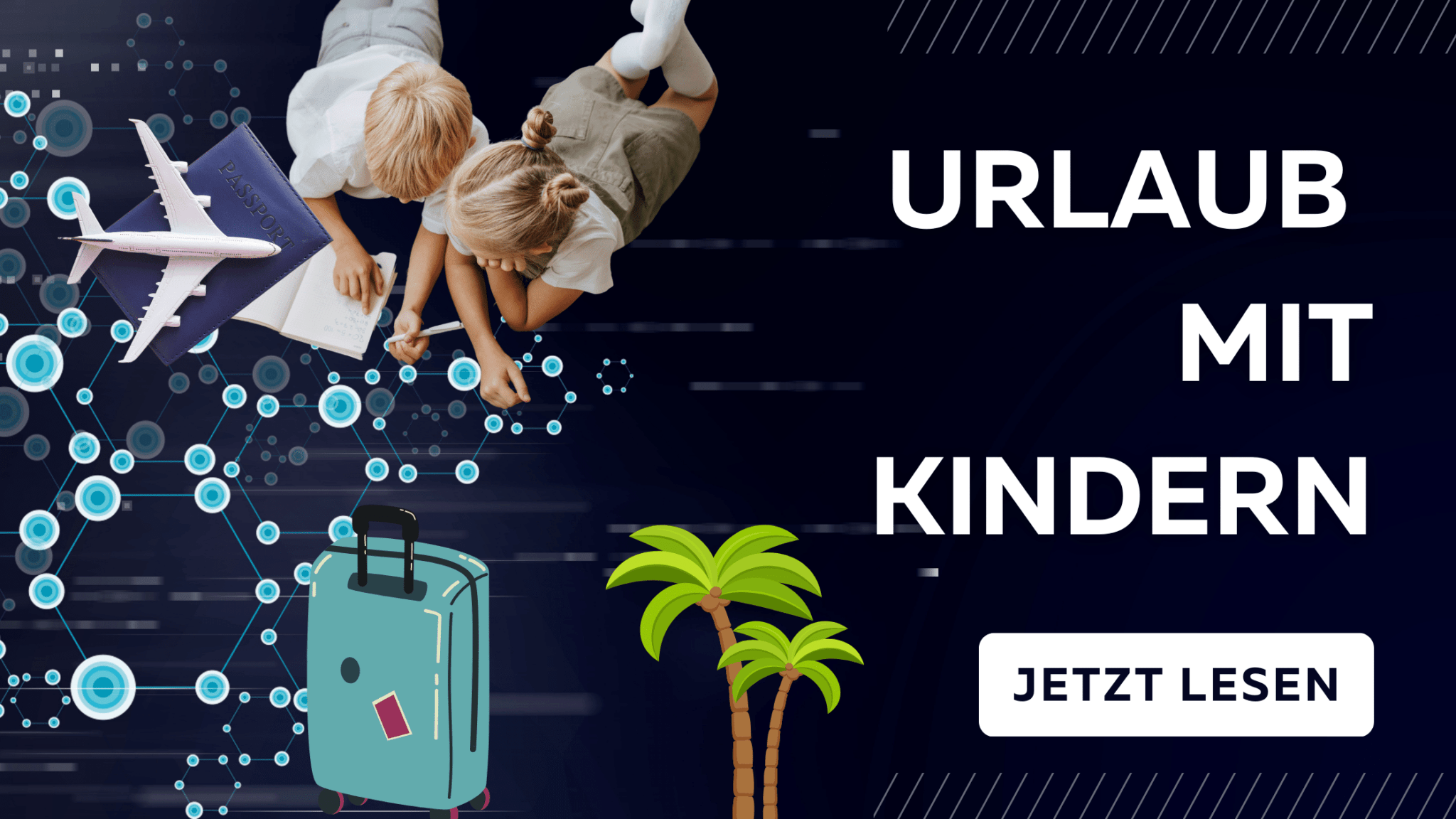 Checkliste für den Urlaub mit Kindern