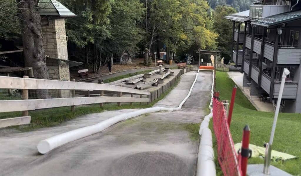 Sommerrodelbahn im Kinderhotel Oberjoch Familux Resort