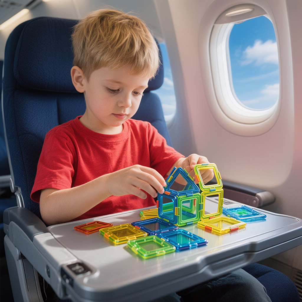 Unterhaltung für Kindergarten-Kinder auf Reisen