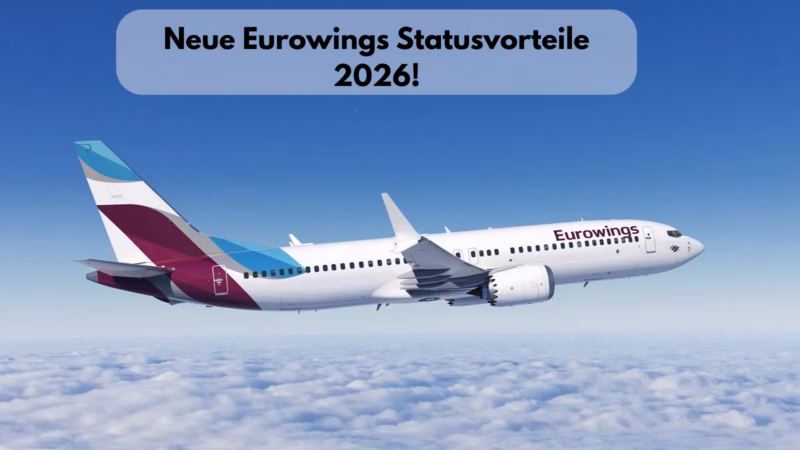 Eurowings Statusvorteile 2026: Senator & HON Circle Upgrades